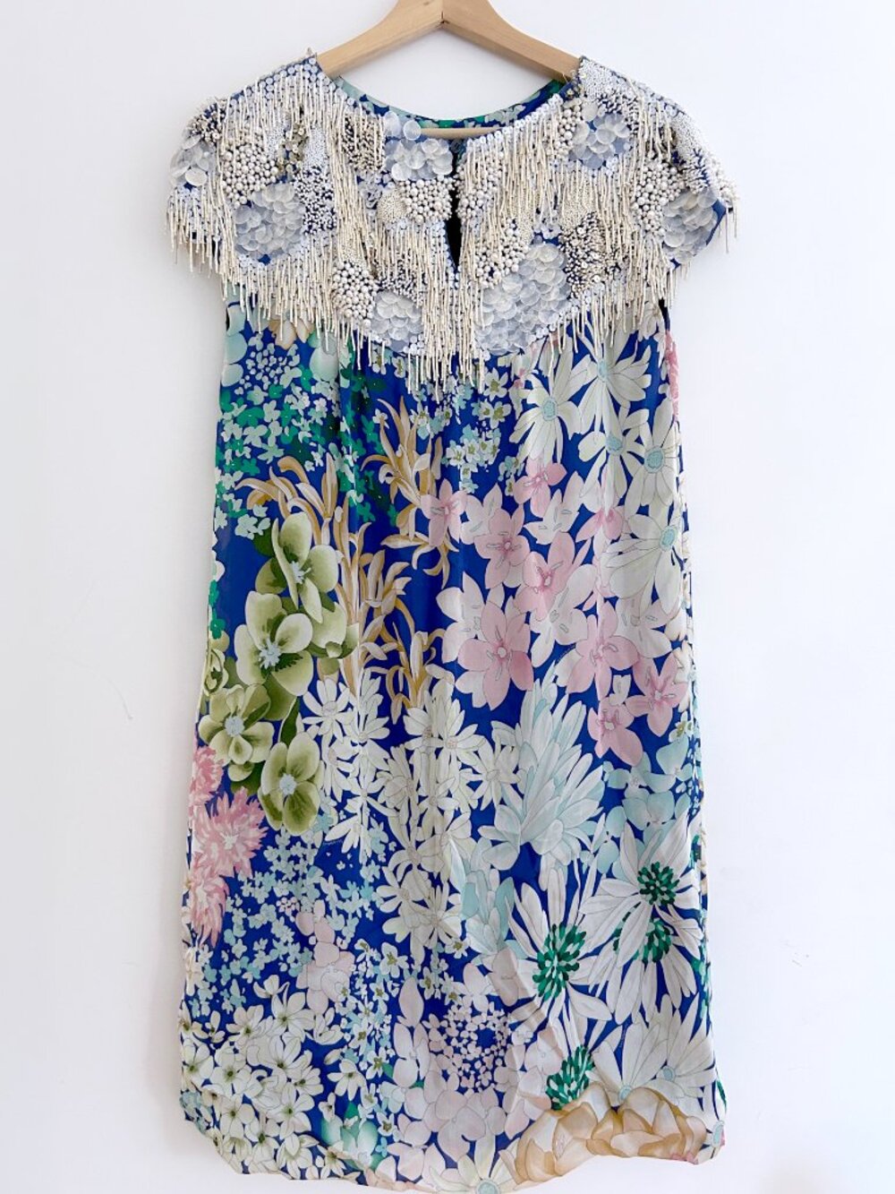 Missoni Silk Beaded Dress NWT Size 38 Embellished Pearls - Picture 2 of 7
